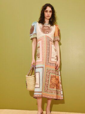 knee length dresses for ladies ALEMAIS LYLA HALTER MIDI DRESS SIZE 10  Curated Collection